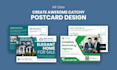 create awesome catchy flyer or postcard design