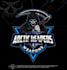 do make an modern custom airplane logo