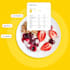 write healthy recipes with nutritional information
