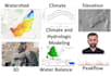 advanced gis mapping, satellite imagery, hydrolog, flood or watershed modeling