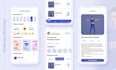 create modern pixel perfect mobile app UI UX design