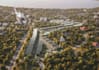 3d rendering urban planning of master plan urban design