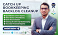 do monthly accounting bookkeeping in quickbooks, xero, wave, zohobooks
