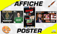 create an affiche poster for you