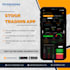 do ai ml based algo trading app and web development