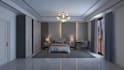 do modern 3d interior bedroom design