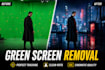 do green screen , roto , compositing , after effects and nuke