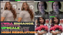 enhance, improve, upscale low photo to high resolution