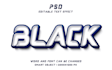 do 3d text effect style it can easily change font and word