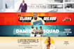 design a luxury youtube banner and logo