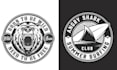 design badge, patch, sticker, circular round logo design