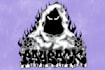 create graffiti for logo hardcore band design