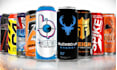 do custom beer can, energy drink, whiskey, soda label design