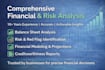create expert financial models and risk analysis for your balance sheet