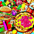 create a food pop art