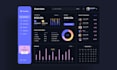 design dashboard, crm, saas, admin panel, web app, website ui ux in figma