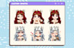 draw chibi emotes or stickers for twitch, youtube, discord