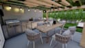 design landscape, backyard, patio, garden