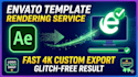 edit envato elements after effects intro, video template