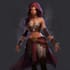 draw amazing fantasy game character art for unique