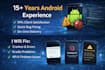 fix android app bugs and crashes using kotlin and java