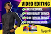 be your best video editing expert, professional youtube video editor