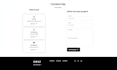 create a responsive login page, sign up form, contact form