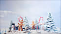 customize funny christmas and new year greetings video