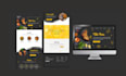 design responsive website UI UX and app UI