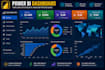 teach data analysis using excel, sql, python, and power bi