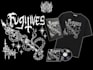 draw dark metal cross art illustration for album,tshirt