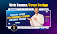 design facebook cover, youtube banner, and linkedin cover