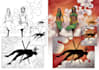 color your comic page inking or line art