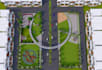 do 3d master plan rendering of architecture project, landscape