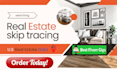 pull high quality real estate lead lists for skip tracing