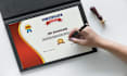 design professional certificate of appreciation