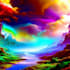 create a fantasy landscape