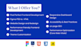 be your professional frontend web developer using HTML5, css3, and javascript