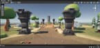 create 3d level design, environments in unity or blender for your games, videos