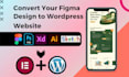convert xd to wordpress, psd to wordpress, figma to wordpress