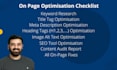 do detailed content audit and recommend website onpage SEO fixes