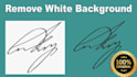 convert your handwritten signature into digital vector sign