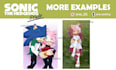 do sonic fan arts or draw your oc in sonic style