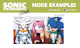 do sonic fan arts or draw your oc in sonic style
