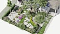 design and render your front and backyard