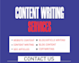 research and write web article content