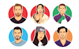 draw custom cartoon avatar for linkedin profile