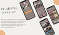 design flutter front end, develop flutter app for android, ios, web