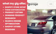 design highly profitable auto part shopify automative website car part store