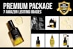 design professional amazon product listing images